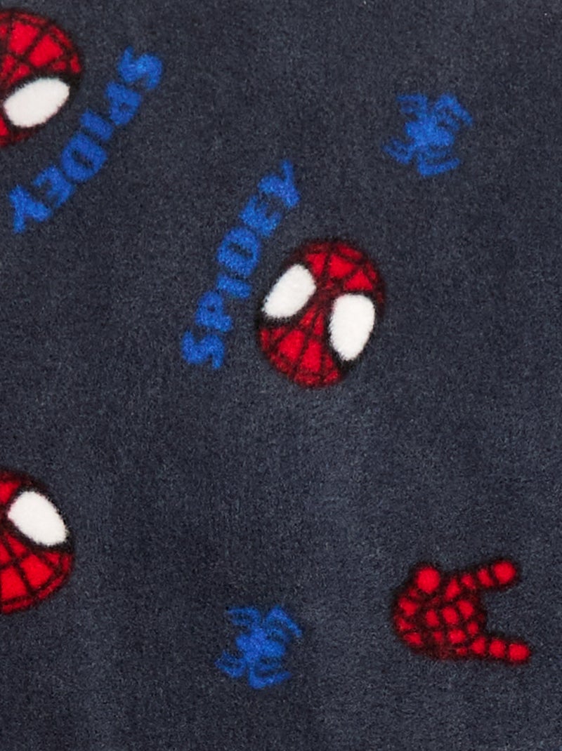 Pigiama in pile firmato 'Spider-Man' 'Marvel' - 2 pezzi Blu - Kiabi