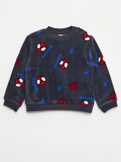 Pigiama in pile firmato 'Spider-Man' 'Marvel' - 2 pezzi - Kiabi