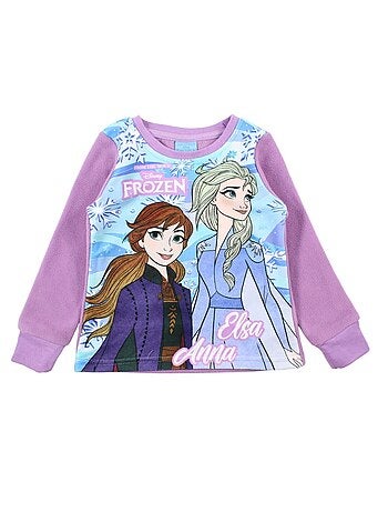 Pigiama in pile Frozen da bambina