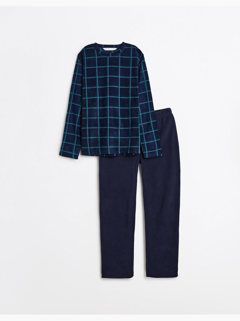 Pigiama in pile, MO Fashion Blu - Kiabi