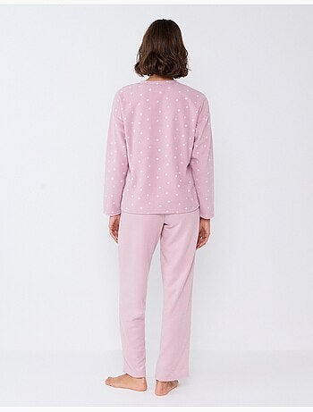 Pigiama in pile, mo fashion