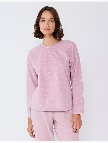 Pigiama in pile, mo fashion