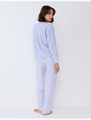 Pigiama in pile, mo fashion