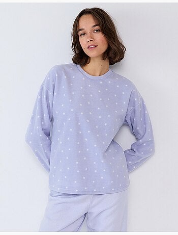 Pigiama in pile, mo fashion