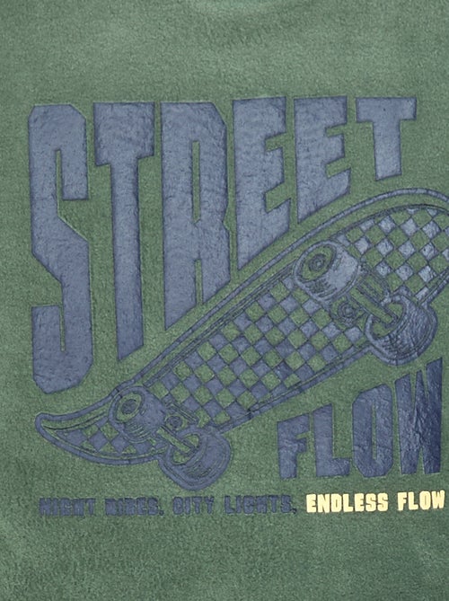 Pigiama in pile stampato - Kiabi