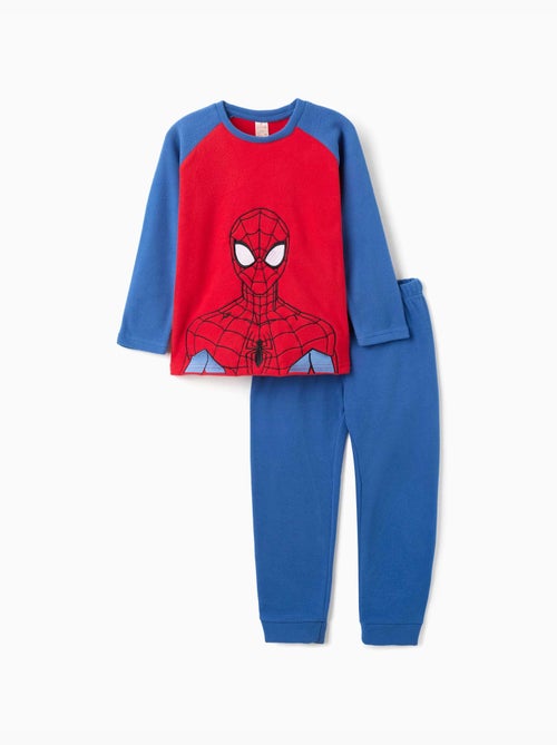 Pigiama in pilee con ricamo spider-man - Kiabi