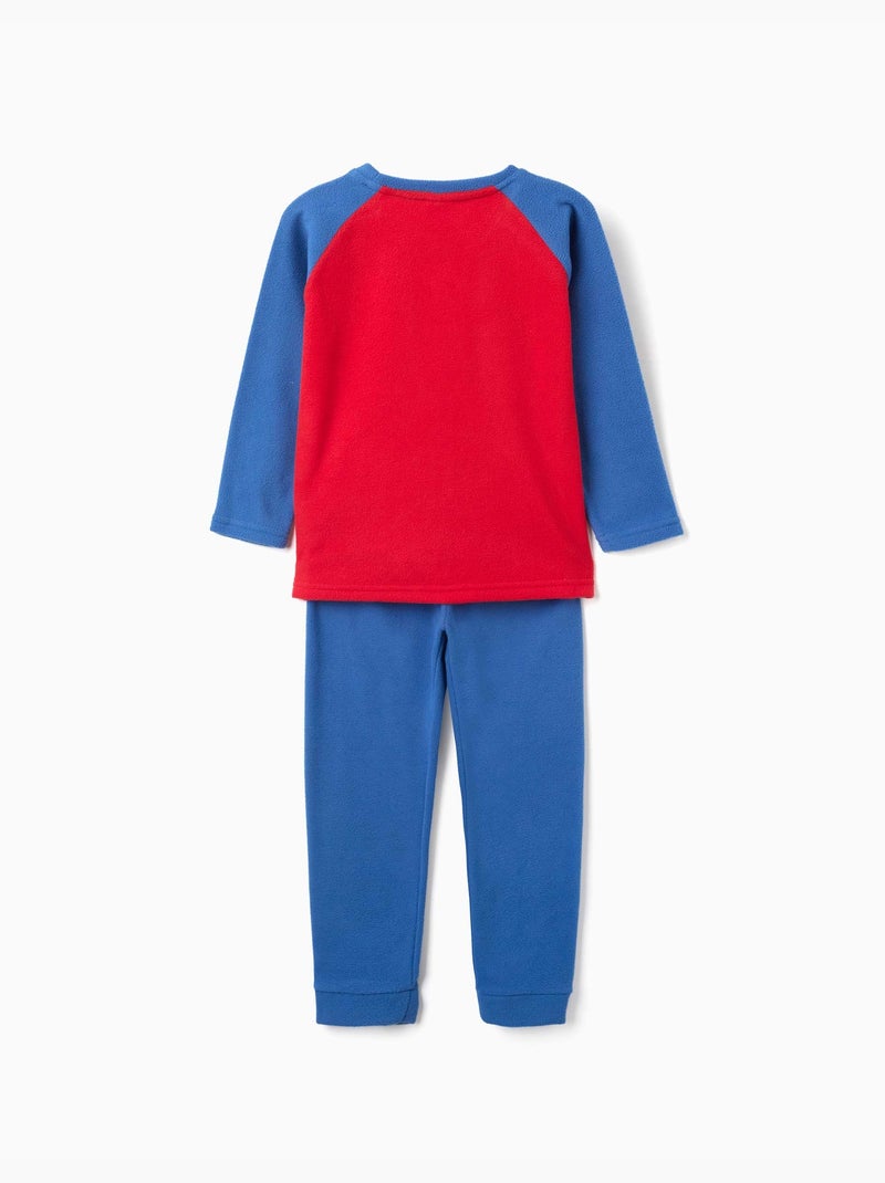 Pigiama in pilee con ricamo spider-man Rosso - Kiabi