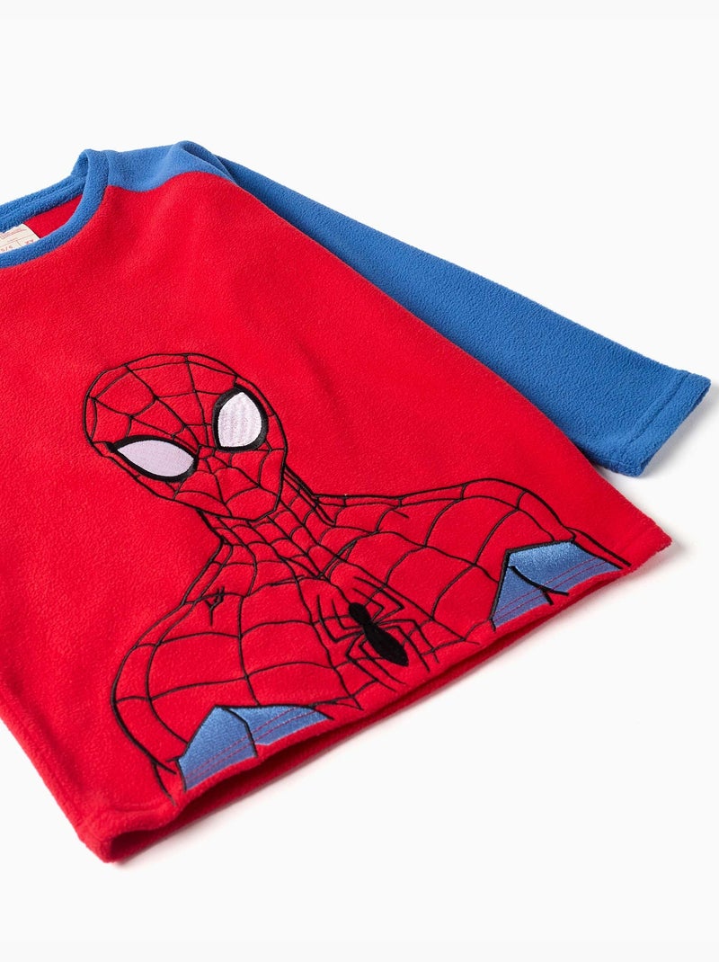 Pigiama in pilee con ricamo spider-man Rosso - Kiabi