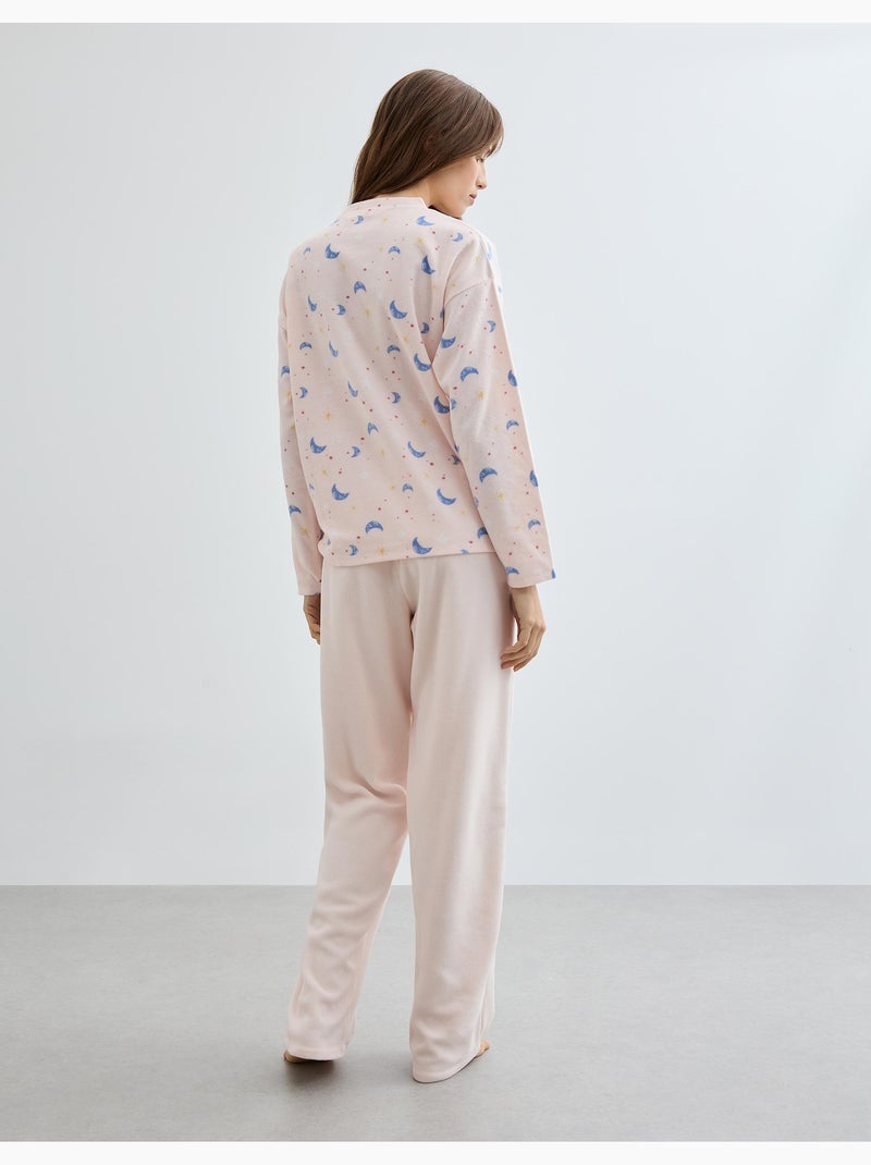 Pigiama in Polar Fleece, MO Fashion Rosa - Kiabi