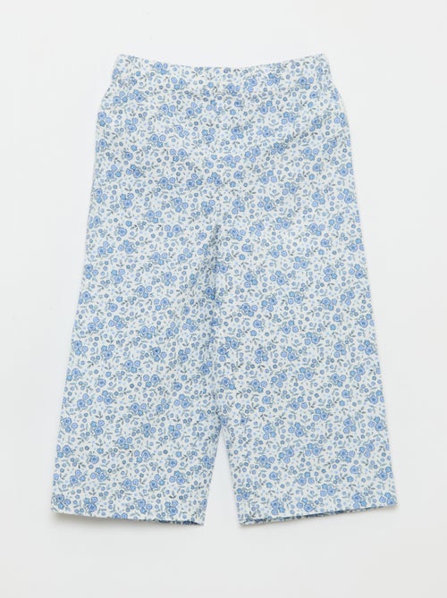 Pigiama in popeline - 2 pezzi - Kiabi