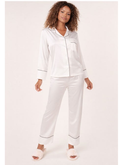 Pigiama in raso fluido Kebello - Kiabi