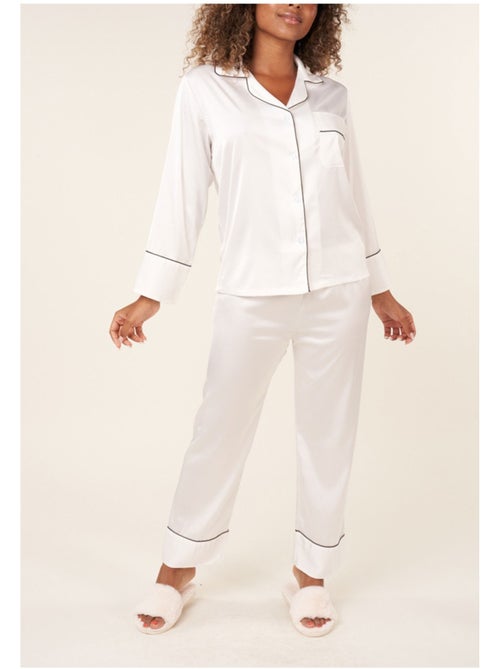 Pigiama in raso fluido Kebello - Kiabi