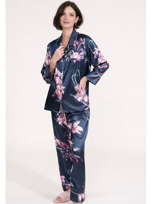 Pigiama in raso fluido Kebello - Kiabi