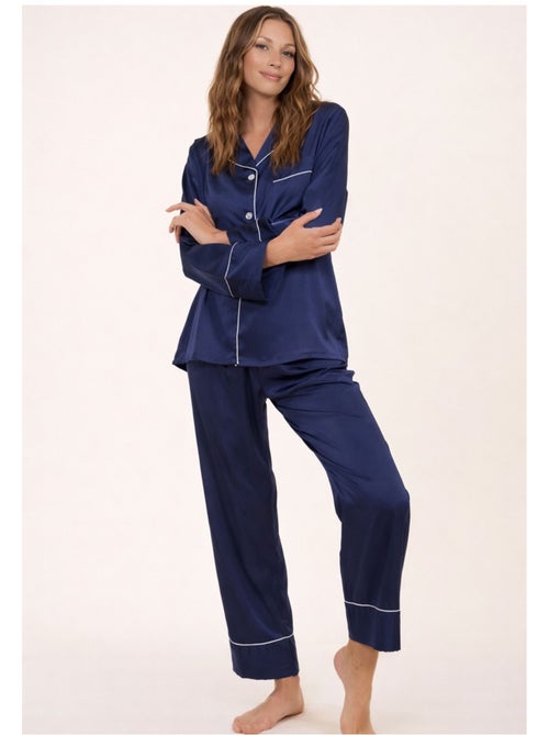 Pigiama in raso fluido Kebello - Kiabi