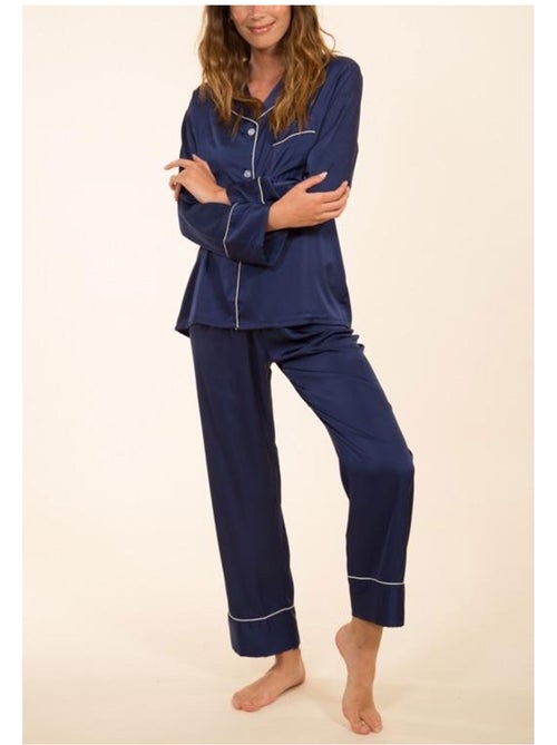 Pigiama in raso fluido Kebello - Kiabi