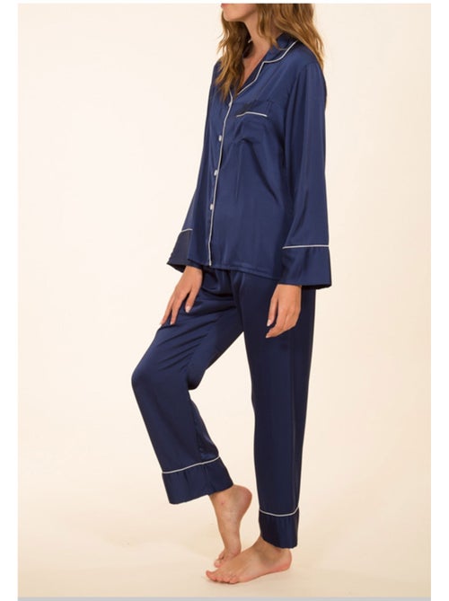 Pigiama in raso fluido Kebello - Kiabi