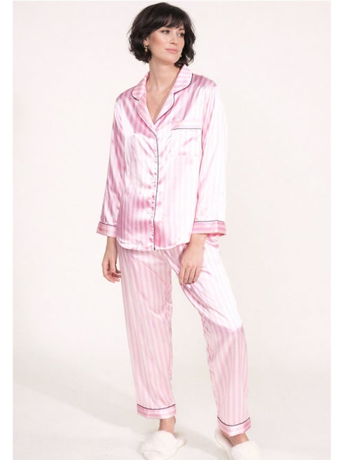 Pigiama in raso fluido Kebello - Kiabi