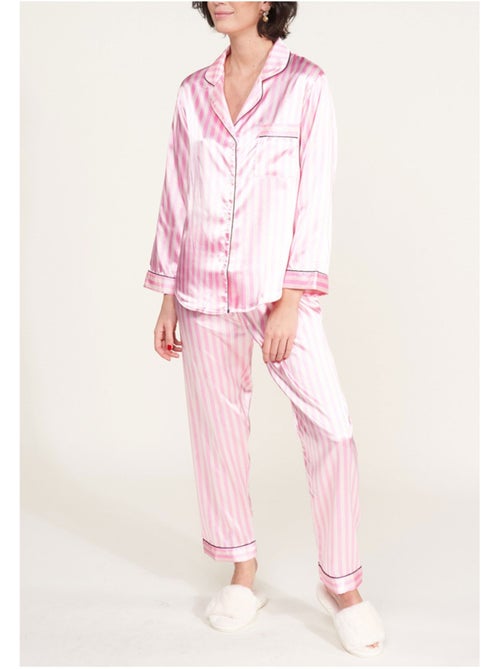 Pigiama in raso fluido Kebello - Kiabi