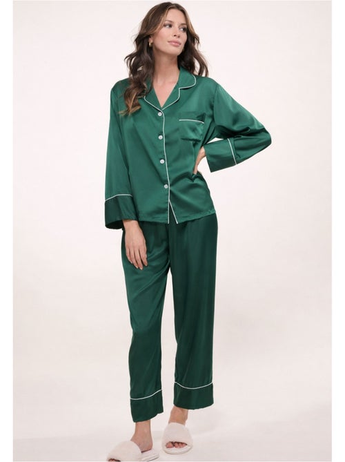 Pigiama in raso fluido Kebello - Kiabi