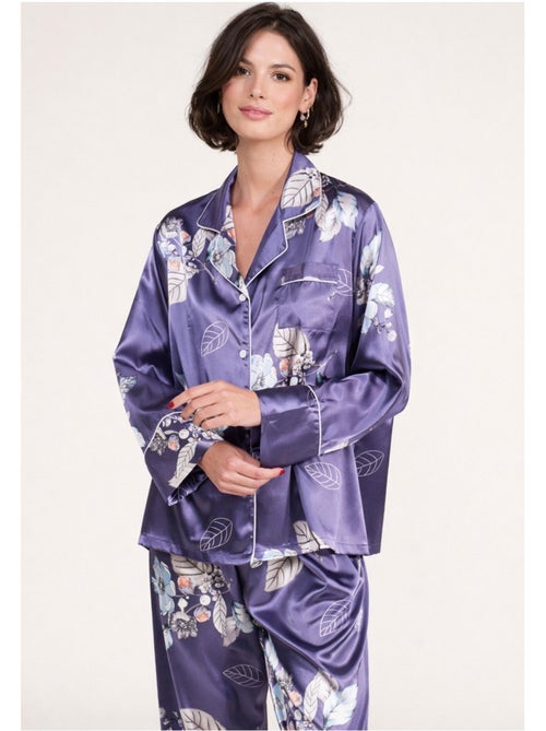 Pigiama in raso fluido Kebello - Kiabi