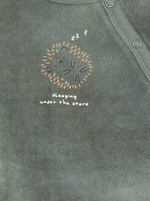 Pigiama in velluto - 2 pezzi - Kiabi