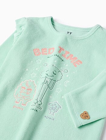 Pigiama in velluto che si illumina al buio 'emozioni'