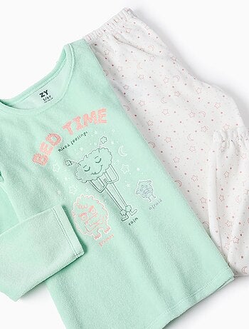 Pigiama in velluto che si illumina al buio 'emozioni'