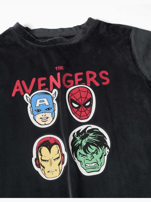 Pigiama in velluto con stampa avengers - Kiabi Pigiama in velluto con stampa avengers - Kiabi