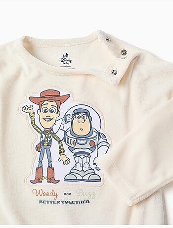 Pigiama in velluto con toy story