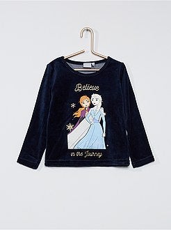 Pigiama in velluto 'Frozen' - Kiabi