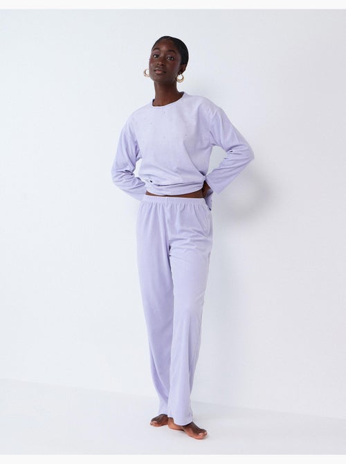 Pigiama in velluto, mo fashion - Kiabi