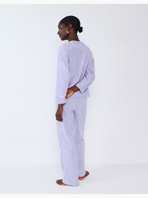 Pigiama in velluto, mo fashion - Kiabi