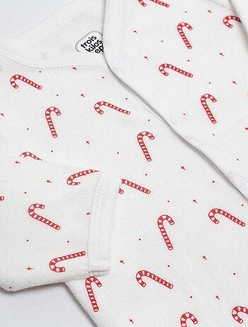 Pigiama in velluto per bambino Bastoncino di Zucchero