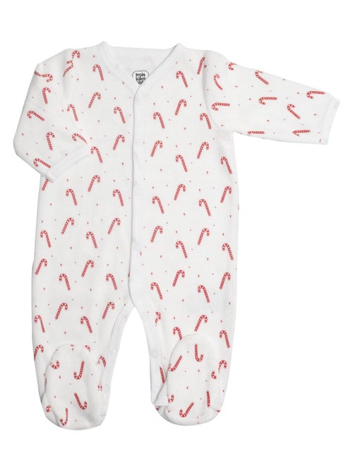 Pigiama in velluto per bambino Bastoncino di Zucchero - Kiabi