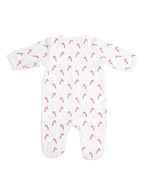 Pigiama in velluto per bambino Bastoncino di Zucchero - Kiabi