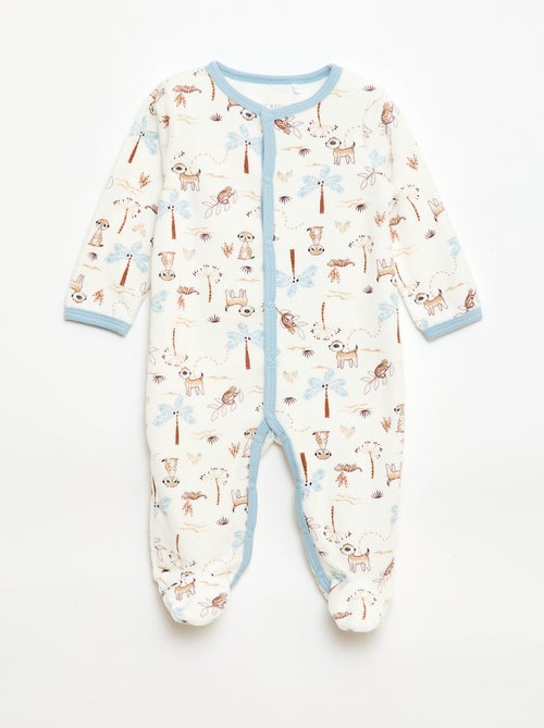 Pigiama in velluto 'Petit Béguin' - Kiabi