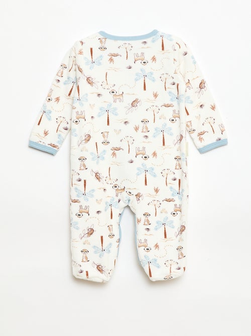 Pigiama in velluto 'Petit Béguin' - Kiabi