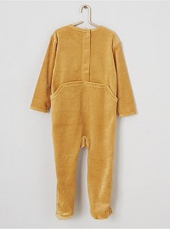 Pigiama in velluto stampato - Kiabi