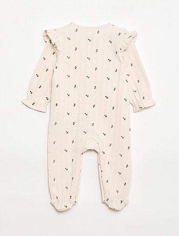 Pigiama intero con apertura frontale