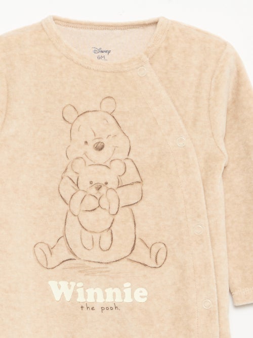 Pigiama intero 'Disney' a maniche lunghe in velluto - Kiabi Pigiama intero 'Disney' a maniche lunghe in velluto - Kiabi