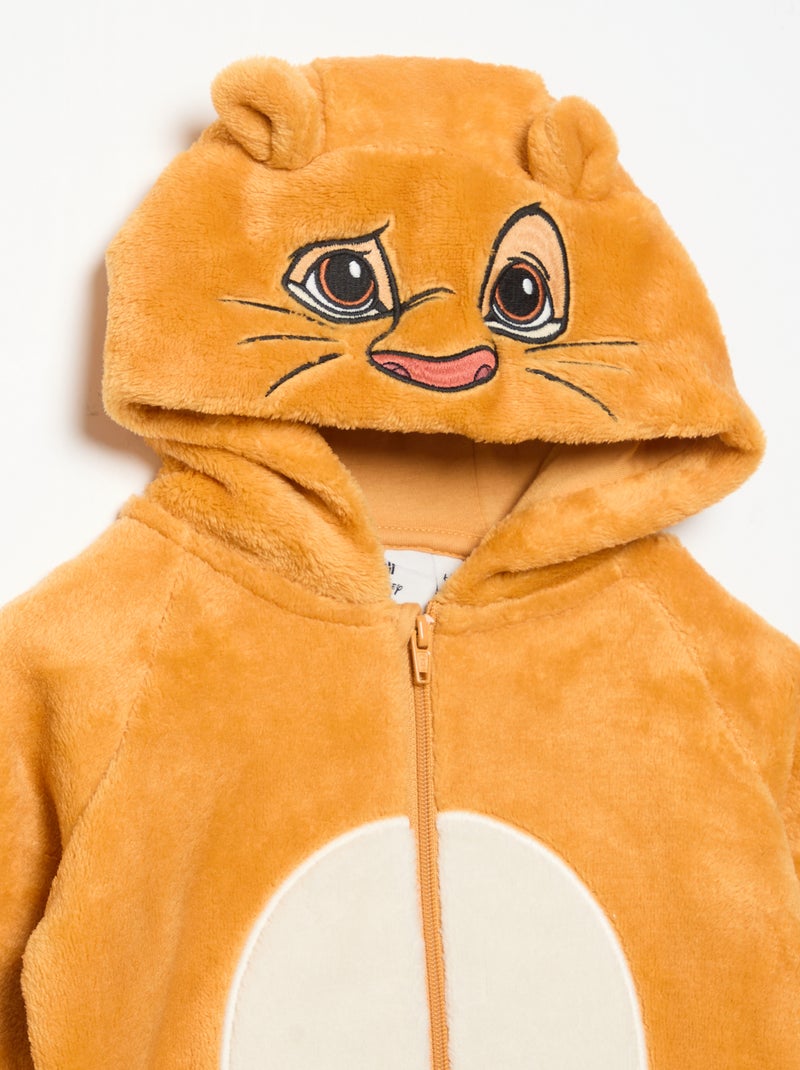 Pigiama intero 'Disney' con cappuccio Beige - Kiabi