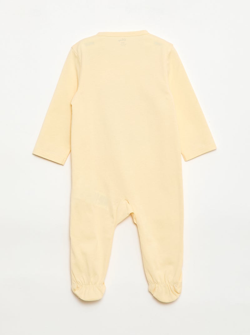Pigiama intero 'Disney' in cotone Giallo - Kiabi