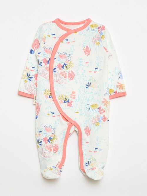 Pigiama intero in cotone 'Petit Béguin' - Kiabi