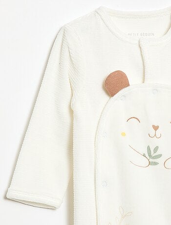 Pigiama intero in velluto