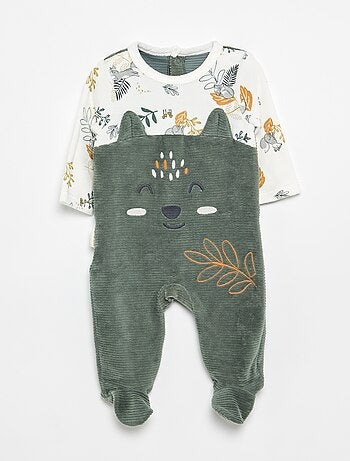 Pigiama intero \'Petit Béguin\' bimateriale
