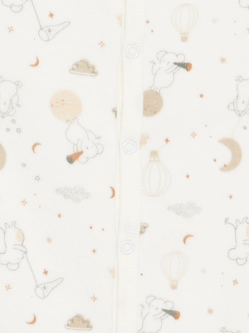 Pigiama intero \'Petit Béguin\' in velluto - Kiabi