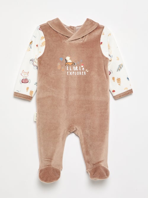 Pigiama intero "Petit Béguin" - Kiabi