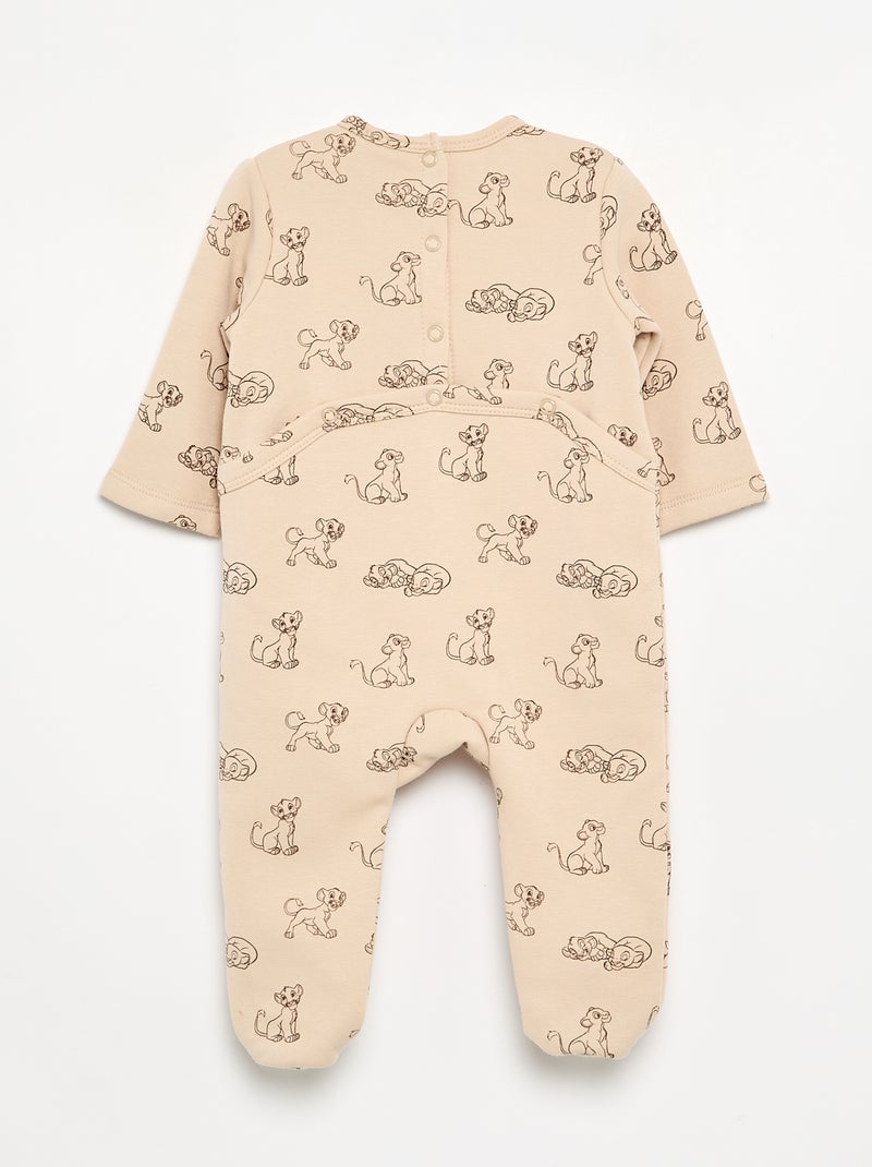 Pigiama intero 'Simba' 'Disney' Beige - Kiabi