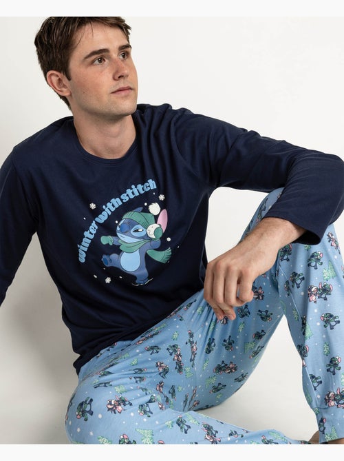 Pigiama invernale a maniche lunghe da uomo DISNEY con cuciture - Kiabi