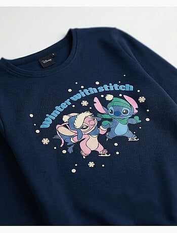 Pigiama invernale a maniche lunghe DISNEY con Stitch per bambine